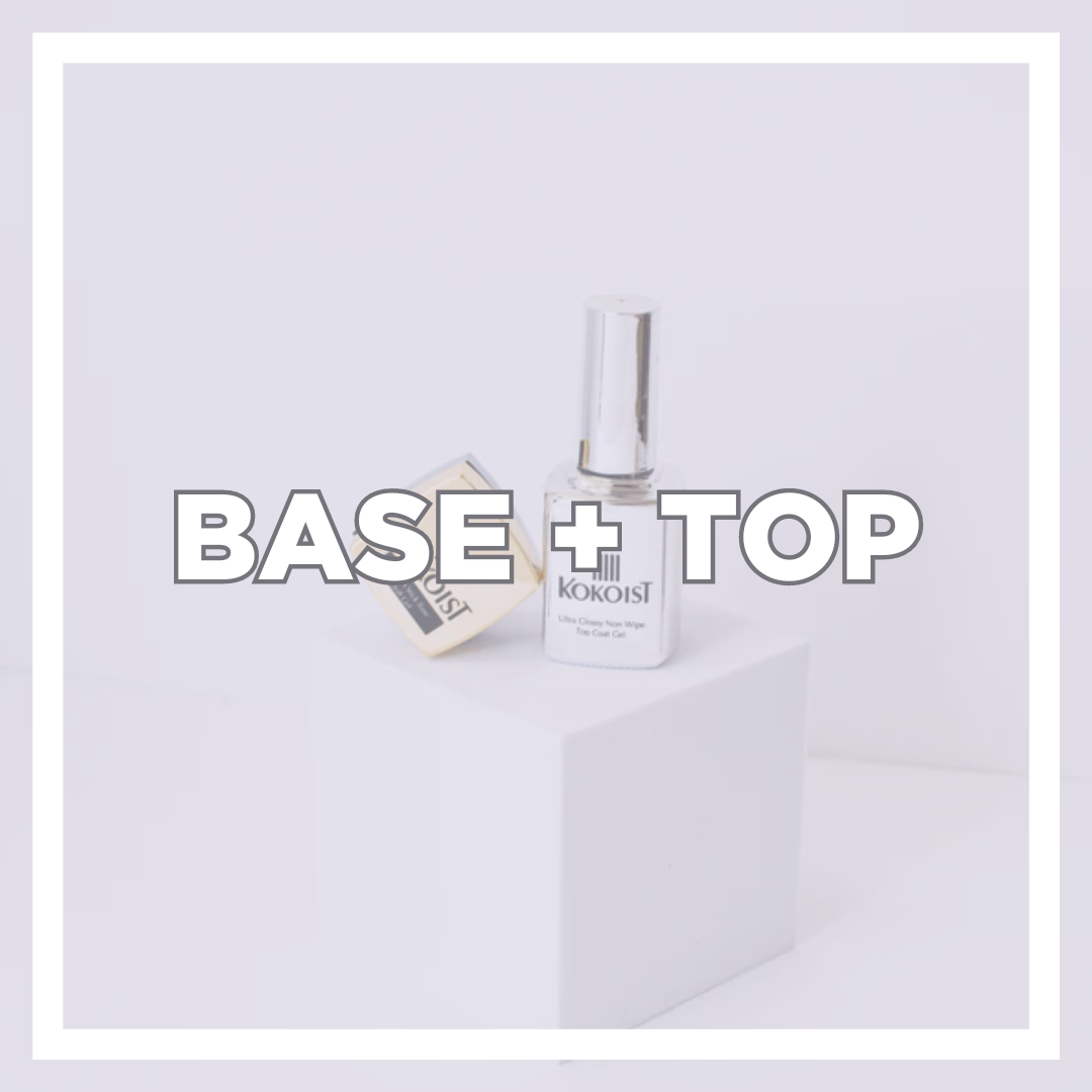 ✖️ BASE + TOP COATS.
