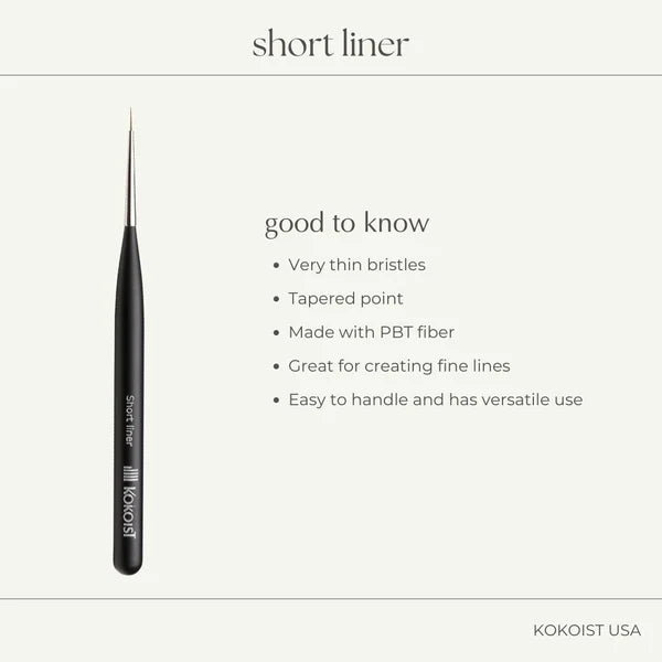 Short Liner Brush